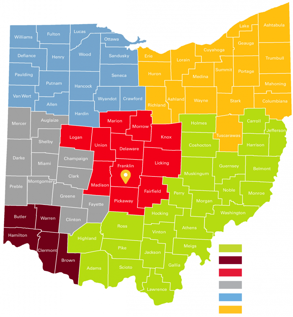 Ohio-Map
